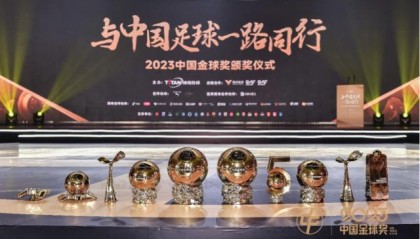 2023中国金球奖揭晓 武磊张琳艳折桂村超马宁获奖